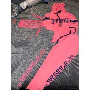 2 Victoria’s Secret PINK Sweatsuits